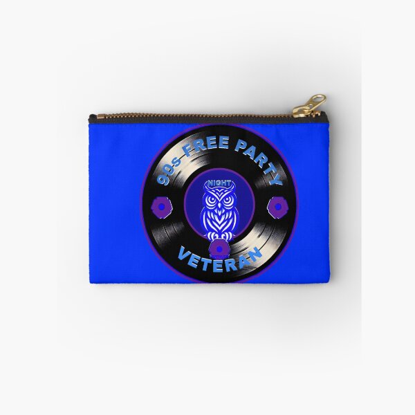Item preview, Badge Style Night Owl Rave Veteran - 90s Free Party Tribute Vinyl designed and sold by leyfinder.
