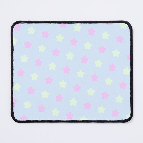 Item preview, Pastel Green & Pink Baby Stars Blue Borderless Blueprint designed and sold by Alchemy-A-La-G.