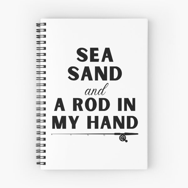 Item preview, Sea Sand And A Rod In My Hand designed and sold by ChestJestTees.