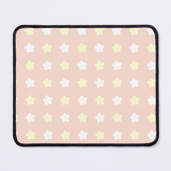 Item preview, Pastel Yellow & White Baby Stars Pink Borderless Blueprint designed and sold by Alchemy-A-La-G.