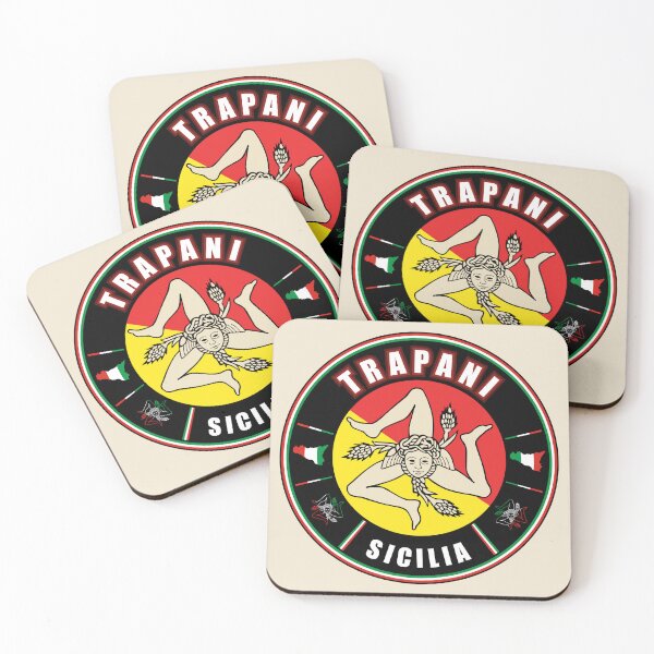 Item preview, Trapani Sicilia Italia bandiera flag designed and sold by studioss76.