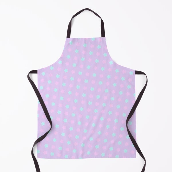 Item preview, Pastel Green & Pink Baby Stars Purple Borderless Blueprint designed and sold by Alchemy-A-La-G.