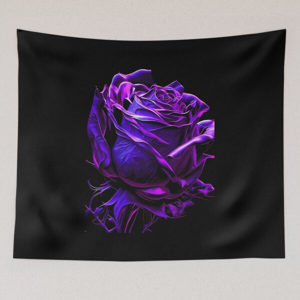 Item preview, PURPLE SHINNY ROSE designed and sold by Neverlandgr.