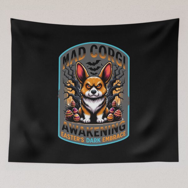 Item preview, Mad Corgi, Easter tee, Easter shirt, Easter accessories designed and sold by Eagleson21.