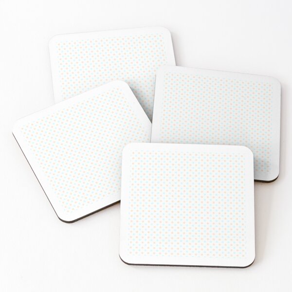 Item preview, Pastel Blue & Orange Baby Stars White Borderless Blueprint designed and sold by Alchemy-A-La-G.