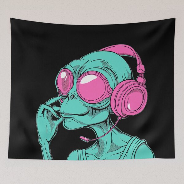 Item preview, Music Alien VII designed and sold by Wiesława Smolińska.