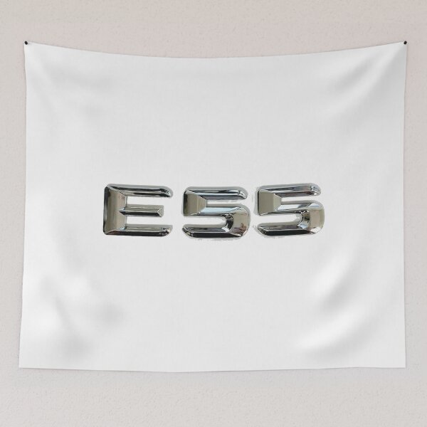 Item preview, Mercedes-Benz E55 W211 Emblem on White designed and sold by Frank Schuster.