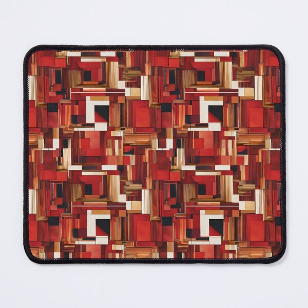 Item preview, Red Abstract Pattern designed and sold by Burkae.