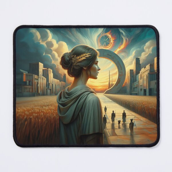 Item preview, Woman In Dystopia - Ear In Hair designed and sold by Klysztof.