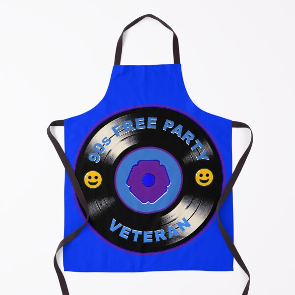 Item preview, Badge Style Smiley Face & Free Party Flower - 90s Rave Veteran Vinyl designed and sold by leyfinder.