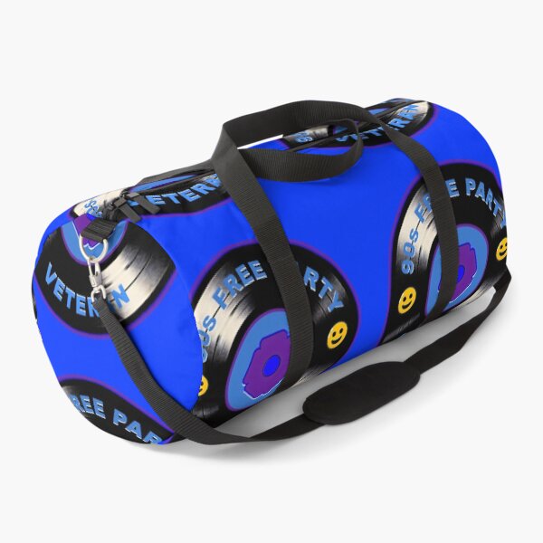 Item preview, Badge Style Smiley Face & Free Party Flower - 90s Rave Veteran Vinyl  designed and sold by leyfinder.