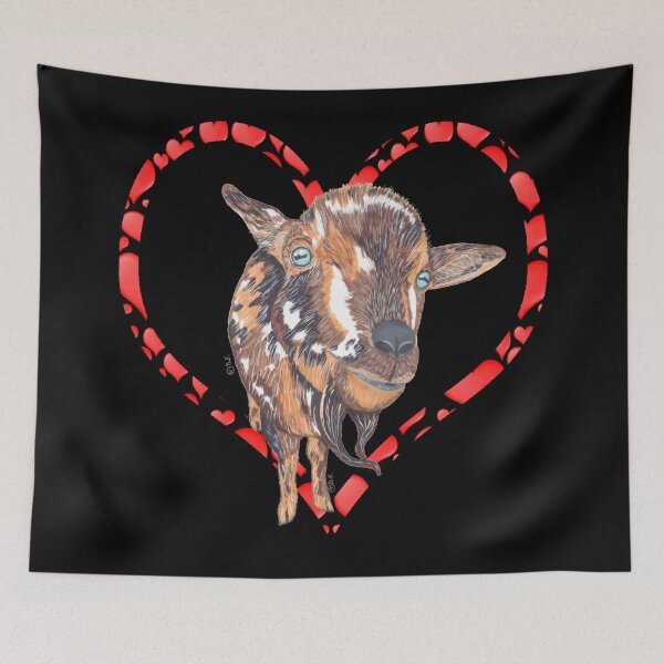 Item preview, WEST AFRICAN DWARF GOAT HEART designed and sold by BeritValk.