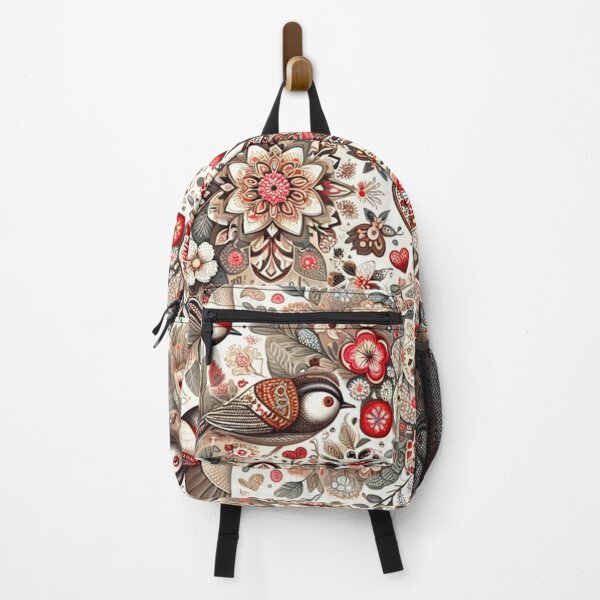 Item preview, Enchanted Botanical Heart & Bird Symphony designed and sold by FarBeyound.