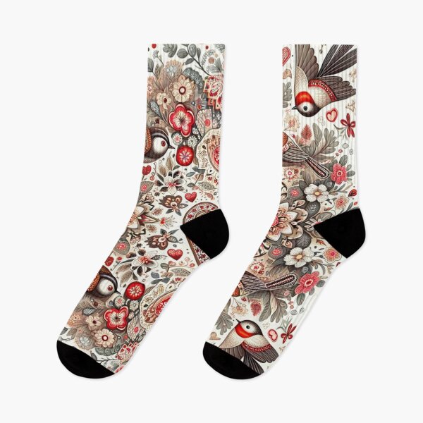 Item preview, Enchanted Botanical Heart & Bird Symphony designed and sold by FarBeyound.