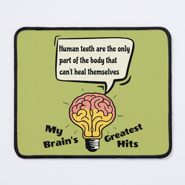 Item preview, Funny Brain Puns - Deadpan Sarcasm Humor Gift designed and sold by InkyGenies.