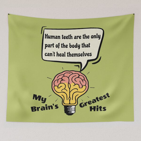 Item preview, Funny Brain Puns - Deadpan Sarcasm Humor Gift designed and sold by InkyGenies.
