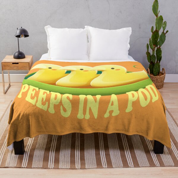 Item preview, Peeps in a Pod pun design designed and sold by Angele Gougeon.