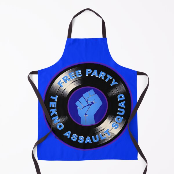 Item preview, Tekno Assault Squad - Free Party Vinyl Emblem designed and sold by leyfinder.
