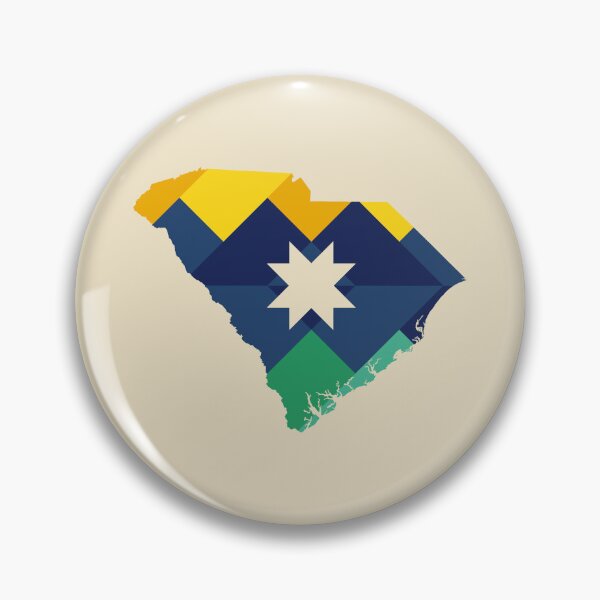 Item preview, Appalachian Flag Map of South Carolina designed and sold by Hollerism.