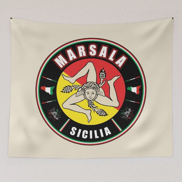 Item preview, Marsala Sicilia Italia bandiera flag designed and sold by studioss76.