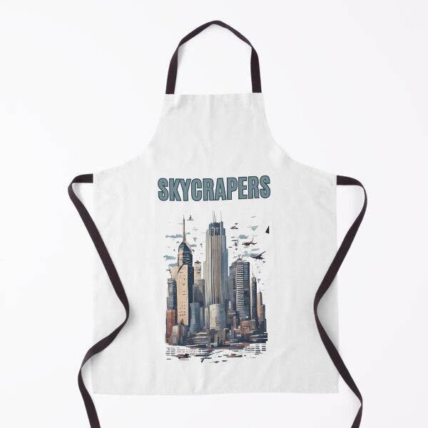 Item preview, Cool t-shirt for those who like skyscrapers and airplanes- 'SKYCRAPERS'. designed and sold by Gadget80.