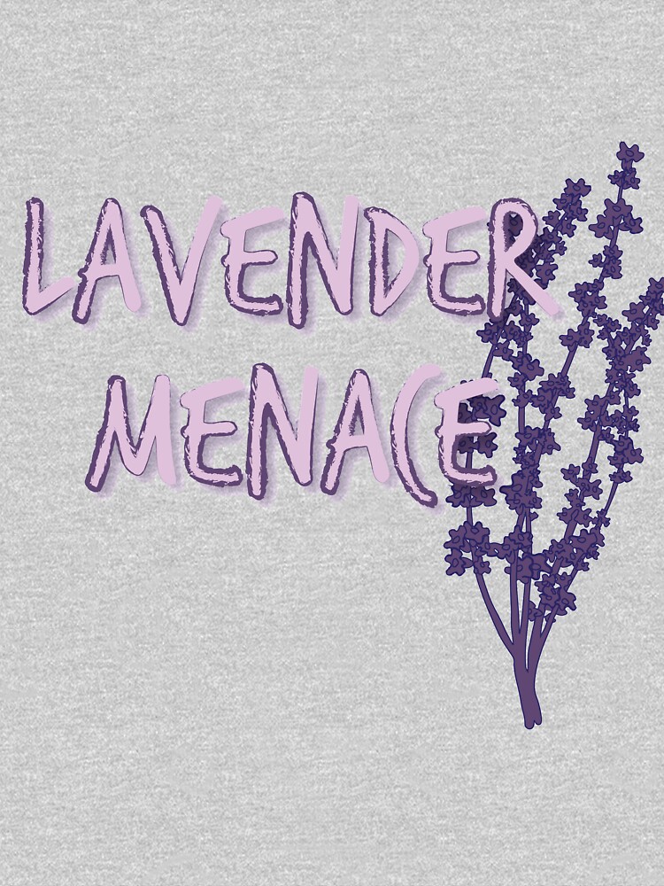 lavender menace tshirt