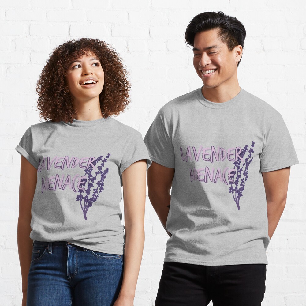 lavender menace tshirt