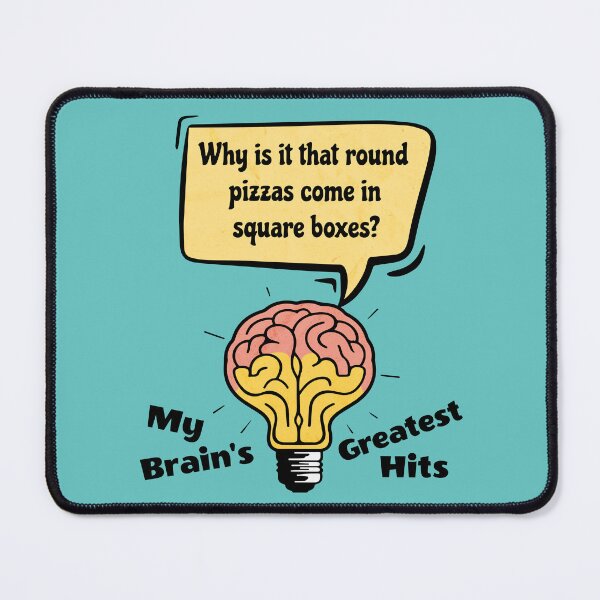 Item preview, Funny Brain Puns - Deadpan Sarcasm Humor Gift designed and sold by InkyGenies.