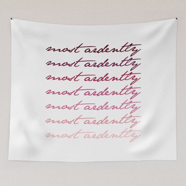 Item preview, Most Ardently - Pride & Prejudice Jane Austen Mr. Darcy Quote designed and sold by hannahcreid.