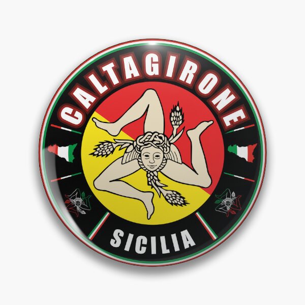 Item preview, Caltagirone Sicilia Italia bandiera flag designed and sold by studioss76.