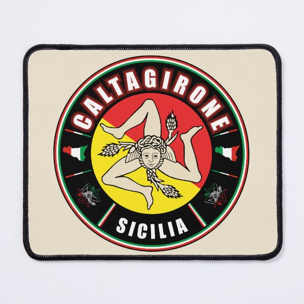 Item preview, Caltagirone Sicilia Italia bandiera flag designed and sold by studioss76.