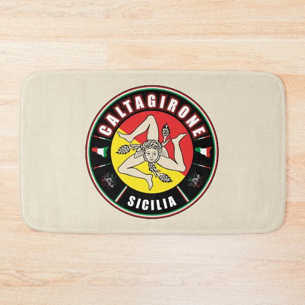 Item preview, Caltagirone Sicilia Italia bandiera flag designed and sold by studioss76.