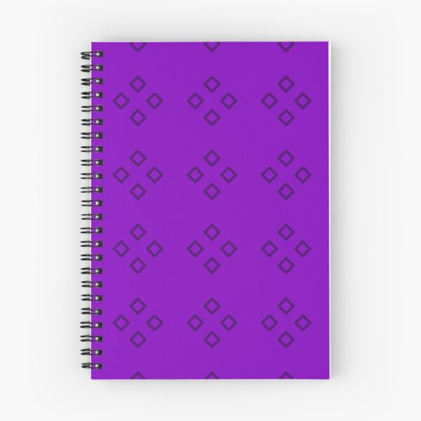 Item preview, Black Four Diamond Batik Pattern Purple Borderless Blueprint designed and sold by Alchemy-A-La-G.