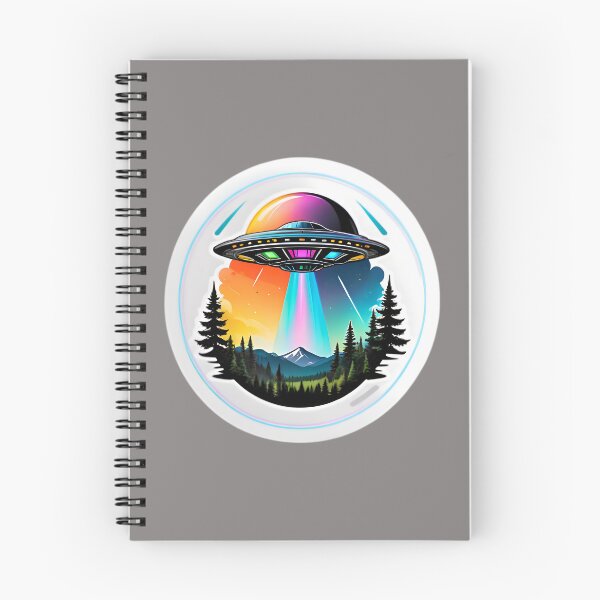 Item preview, UFO Flying Over The Forest designed and sold by TheArtOfPat.