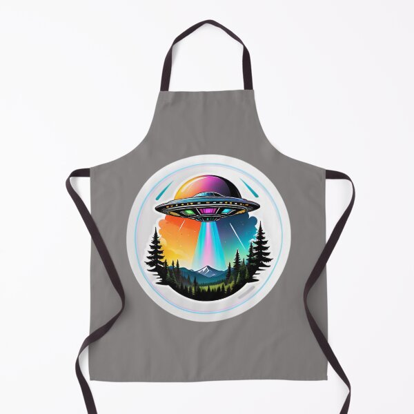 Item preview, UFO Flying Over The Forest designed and sold by TheArtOfPat.