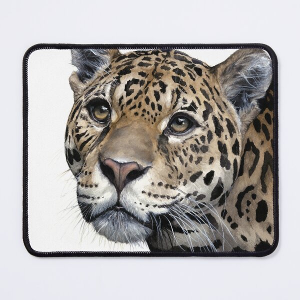 Item preview, Jaguar Watercolor Portrait designed and sold by Nickif14.