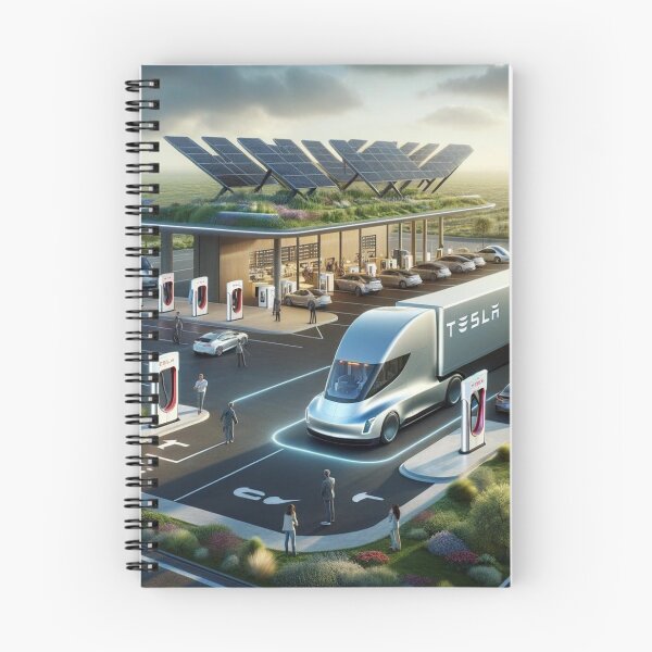 Item preview, Tesla semi designed and sold by TEEJAMBOREE.