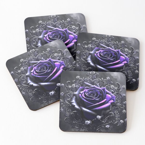 Item preview, PURPLE GOTHIC ROSE designed and sold by Neverlandgr.