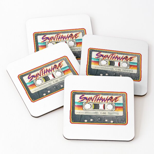 Item preview, Music CASSETTE Tape 80s Synthwave 1 designed and sold by Synthwave Poem.