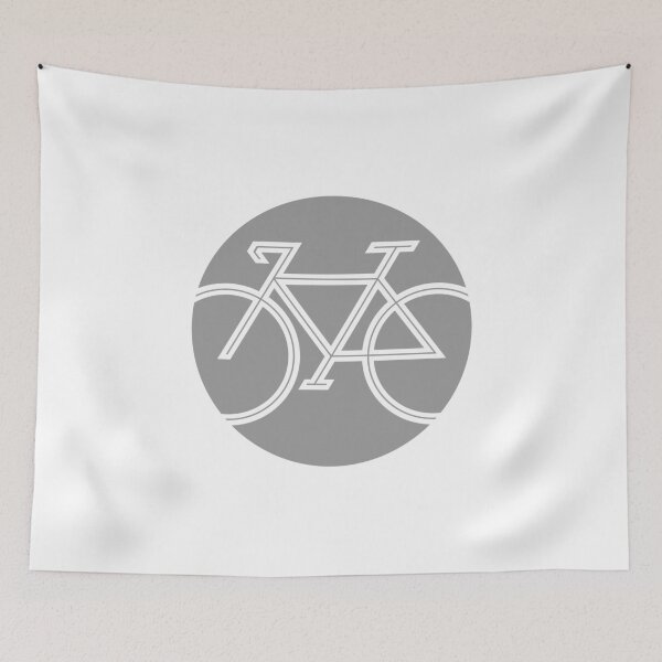Item preview, Bike Angular in a Circle Grey designed and sold by SeeMac.