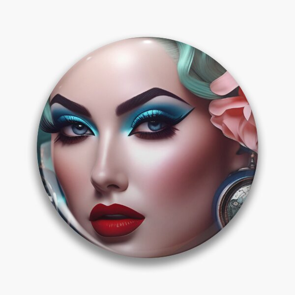 Item preview, Victorian pinup designed and sold by MatrixTattoo.