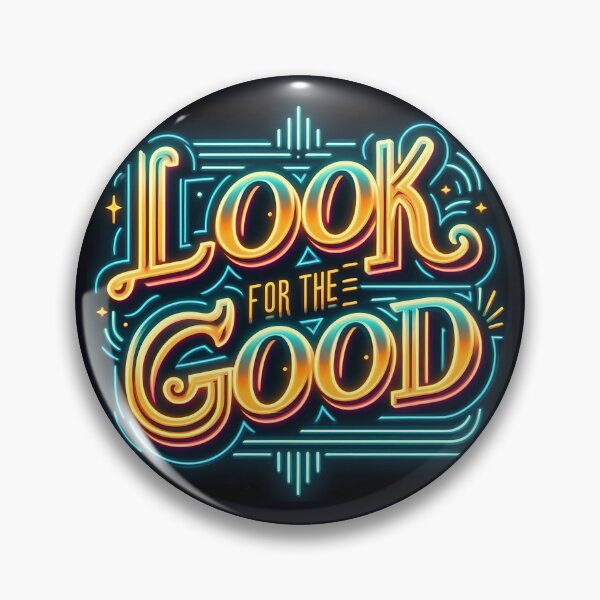Item preview, Look for the good, typography, retro designed and sold by maxmaj.