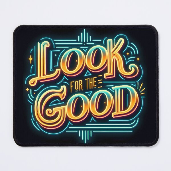 Item preview, Look for the good, typography, retro designed and sold by maxmaj.
