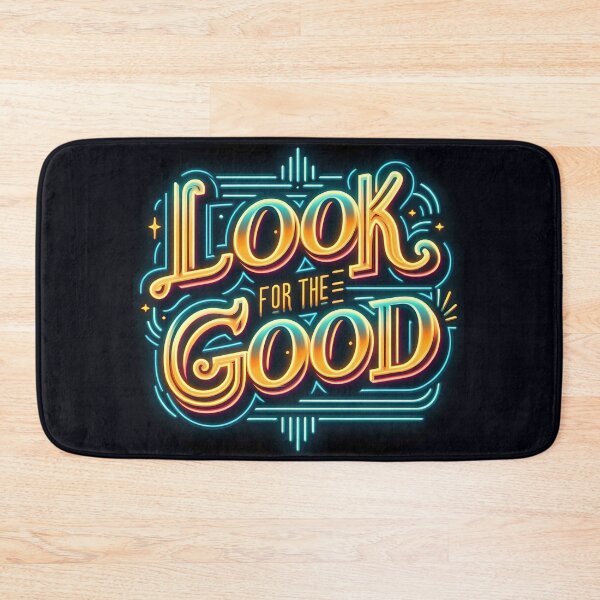 Item preview, Look for the good, typography, retro designed and sold by maxmaj.