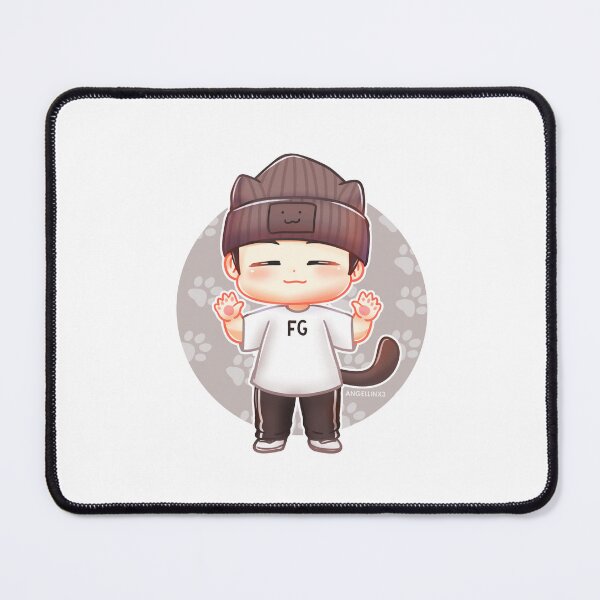 Item preview, Yoongi cat chibi BTS designed and sold by ANGELLINX3.