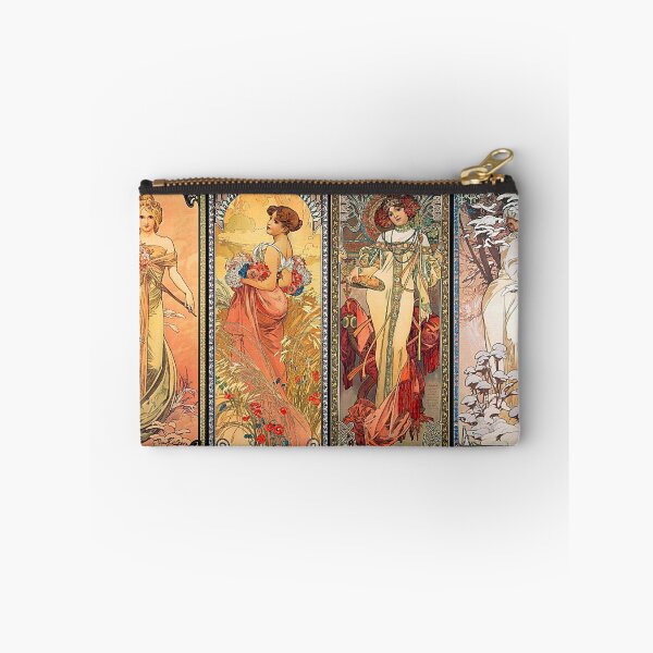 Item preview, Alphonse Mucha Four Seasons Art Nouveau designed and sold by JoolyA.