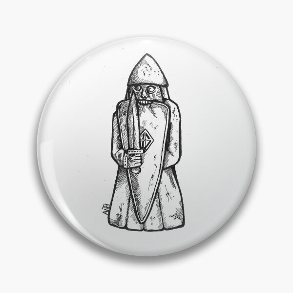 Item preview, Lewis Chessman Piece: The Berserker designed and sold by Rideitlikeyoust.