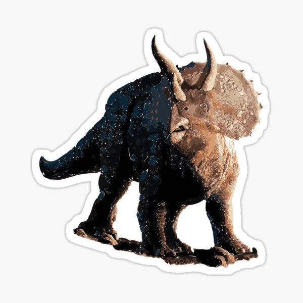 Item preview, Triceratops Sticker designed and sold by DonsEye.