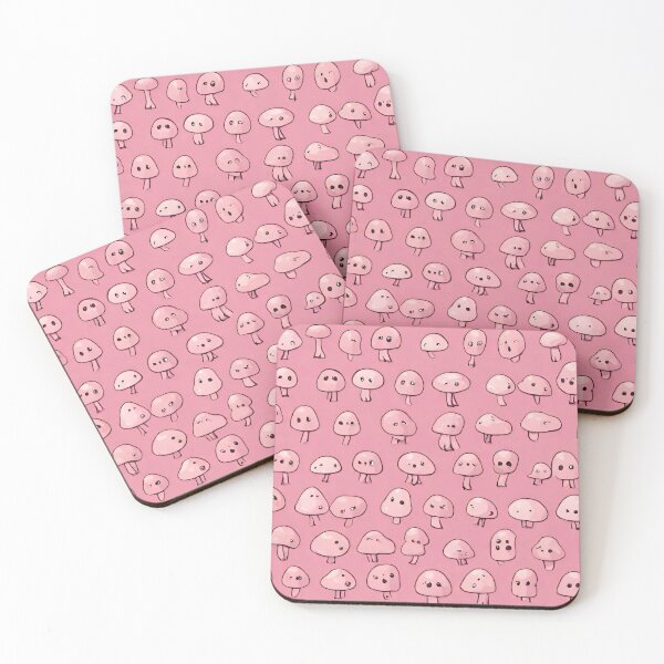 Item preview, cute little rose mushroons  designed and sold by coguflores.