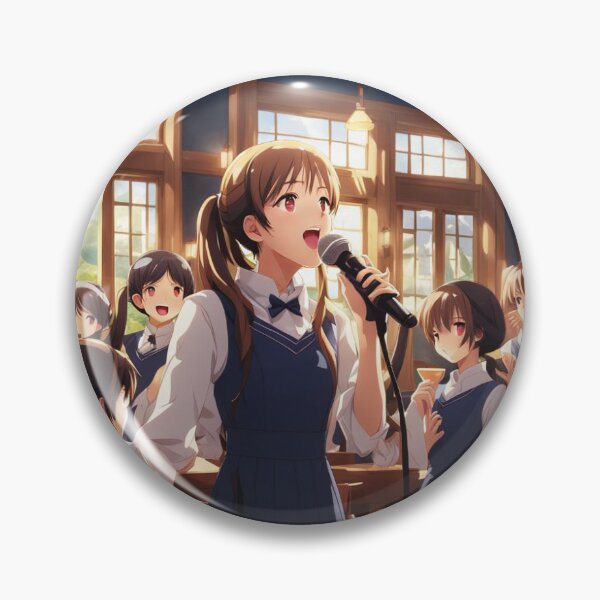 Item preview, girl singing in a restaurant designed and sold by Wovenstar.